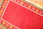 Red Vintage Turkish Tulu Runner No. 29335