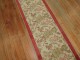 Turkish Narrow Floral ivory and red Runner No. 29513