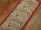 Turkish Narrow Floral ivory and red Runner No. 29513