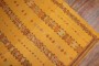 Bright Yellow Vintage Turkish Jajim Gallery Rug No. 29625