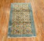 Dark Sea Foam Blue Green Turkish Floral Rug No. 29942