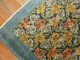 Dark Sea Foam Blue Green Turkish Floral Rug No. 29942