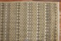 Neutral Vintage Turkish Deco Wide Runner No. 29957