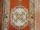 Orange Vintage Turkish Oushak Runner No. 30230