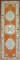 Orange Vintage Turkish Oushak Runner No. 30230