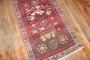 Vintage Turkish Eggplant Color Runner No. 30268