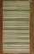 Beige and Brown Striped Kilim No. 30424