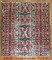 Turkish Deco Square Rug No. 30436