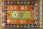 Colorful Turkish Kilim No. 30556