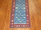 Blue Vintage Turkish Konya Runner No. 30623