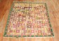 Funky Turkish Deco Square Rug No. 30625