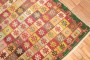 Funky Turkish Deco Square Rug No. 30625