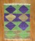 Green Purple Konya Shag Rug No. 30685