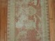 Narrow Antique Turkish Oushak Runner No. 30793