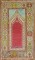 Vintage Turkish Prayer Niche Rug No. 30812