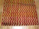 Green Red Tulu Shag Rug No. 30879