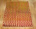 Green Red Tulu Shag Rug No. 30879