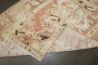 Pink Antique Turkish Melas Scatter Rug No. 30947