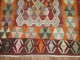 Vintage Turkish Square Kilim No. 31022