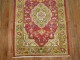 Colorful Vintage Turkish Oushak Throw Rug No. 31110