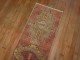 Pink Vintage Narrow Oushak Runner No. 31134