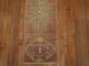 Pink Vintage Narrow Oushak Runner No. 31134