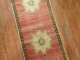 Soft Red Vintage Turkish Konya Runner No. 31152