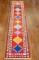 Vintage Turkish Boho Chic Runner No. 31205