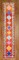 Vintage Turkish Boho Chic Runner No. 31205