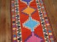 Vintage Turkish Boho Chic Runner No. 31205