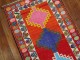 Vintage Turkish Boho Chic Runner No. 31205