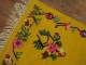 Bright Yellow Vintage Turkish Kilim No. 31252