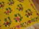 Bright Yellow Vintage Turkish Kilim No. 31252