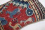 19th Century Animal Tibetan Rug Pillow No. 31306c