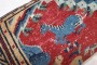 19th Century Animal Tibetan Rug Pillow No. 31306c