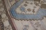 Large Blue Cream Turkish Rug No. 31318