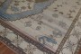 Large Blue Cream Turkish Rug No. 31318