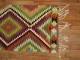 Colorful Small Vintage Turkish Kilim No. 31351