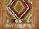 Colorful Small Vintage Turkish Kilim No. 31351