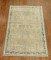 Neutral Camel Green Turkish Tree of Life Rug No. 31361