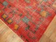 Shabby Chic Coral Red Turkish Deco Rug No. 31366