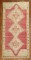 Pink Red Turkish Gallery Rug No. 31391