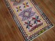 Bubble Gum Pink Turkish Anatolian Runner No. 31412