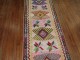 Bubble Gum Pink Turkish Anatolian Runner No. 31412