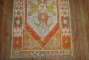 Bright Orange Anatolian Scatter Rug No. 31415