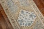 Brown Blue Vintage Persian Runner No. 31469