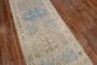 Brown Blue Vintage Persian Runner No. 31469