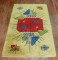 Yellow Zeki Muren Turkish Deco Rug No. 31490