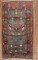 Funky Vintage Turkish Rug No. 31537