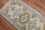 Vintage Persian Neutral Tone Mini Rug No. 31617